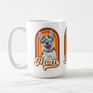 Mug Alaskan husky maman, siberian husky maman