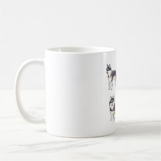 Mug Alaskan klee kai dog Magie
