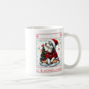 Mug Alaskan Malamute Décorations d'arbre de Noël Chien