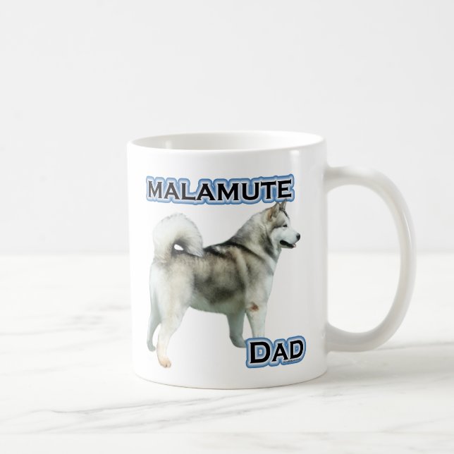 Mug Alaskan Malamute papa 4 (Droite)