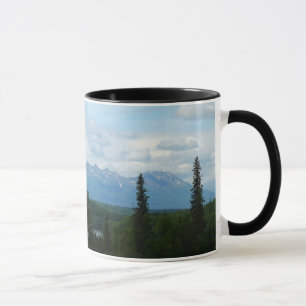 Mug Alaskan Mountain Range Photographie panoramique