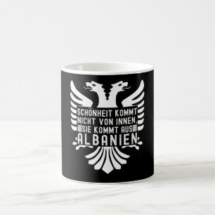 Mug Albanie Drapeau double aigle Albanais