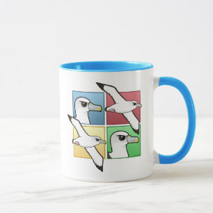 Mug Albatros de quatre couleurs