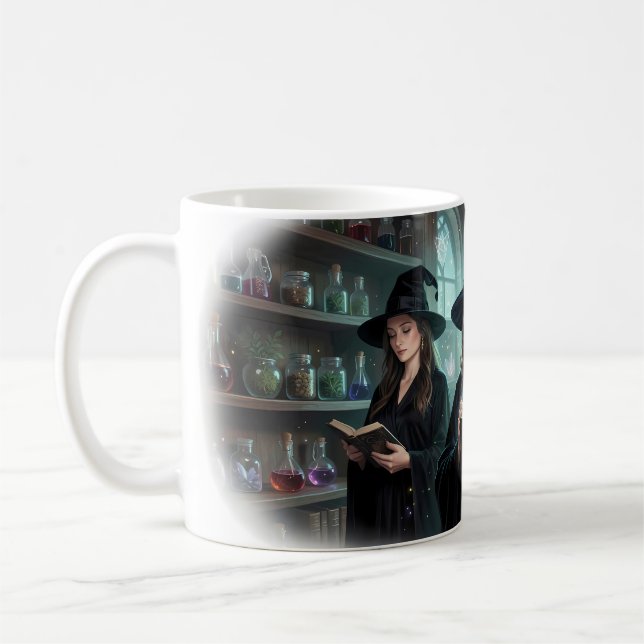 🔮 Mug Alchimie de Sorcellerie Magie Intérieure (Gauche)