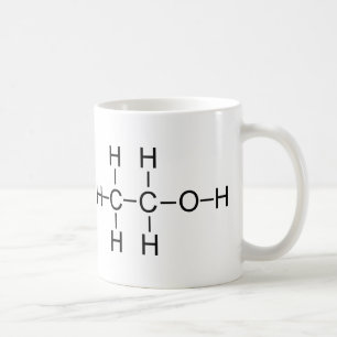 Mug Alcool - formule chimique