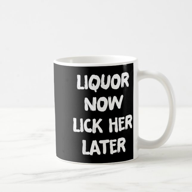 Mug Alcool la lèche plus tard boit amusant enterrement (Droite)