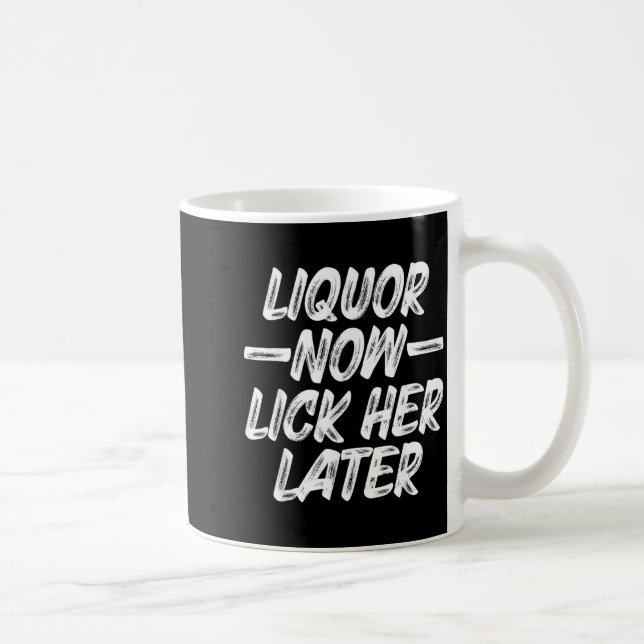 Mug Alcool Lèche-la plus tard Amusement Boire Enterrem (Droite)