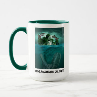 Mug Alerte Mosasaurus ! Personnaliser Jurassic World D