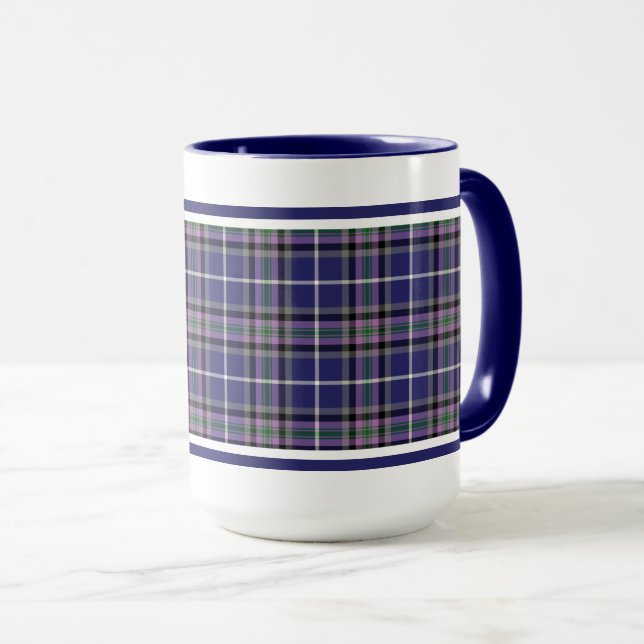 Mug Alexander Clan Scottish Tartan (Devant droit)
