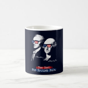Mug Alexander Hamilton, George Washington - trop cool