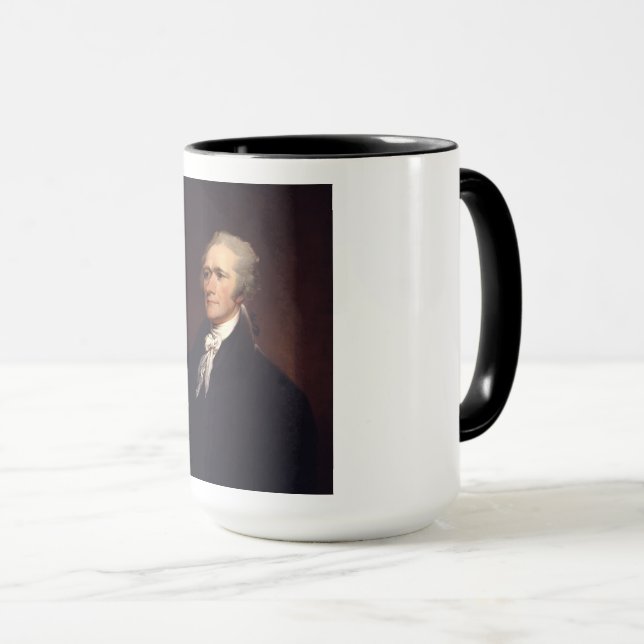 Mug Alexander Hamilton : père fondateur des États-Unis (Devant droit)