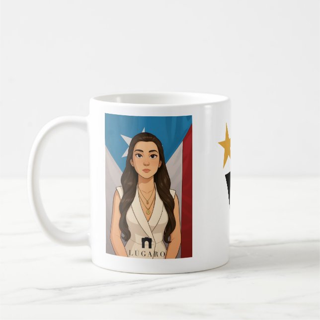 Mug Alexandra Lugaro et Rafael Bernabe (Gauche)