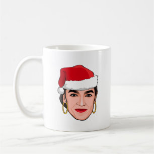 Mug Alexandria Ocasio-Cortez (AOC) Noël