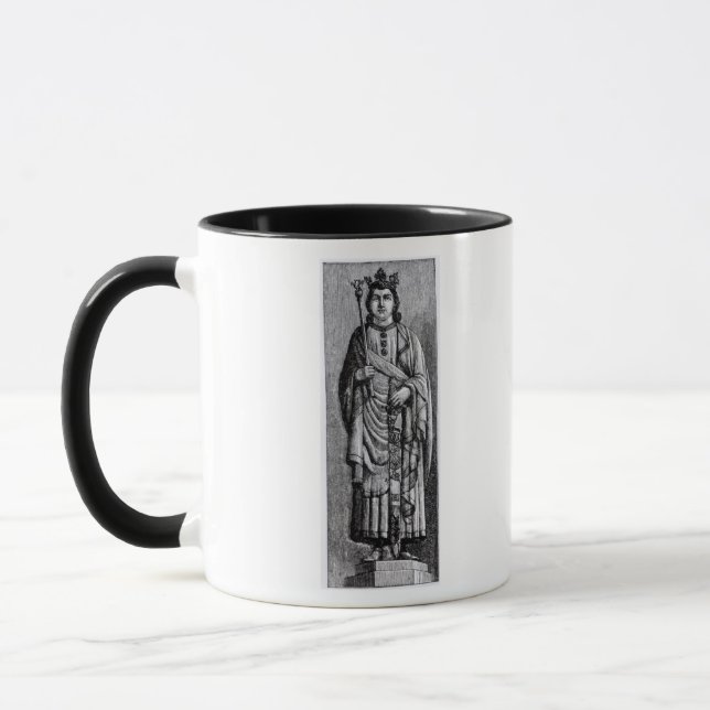 Mug Alfonso X "le sage", roi de Castille (Gauche)