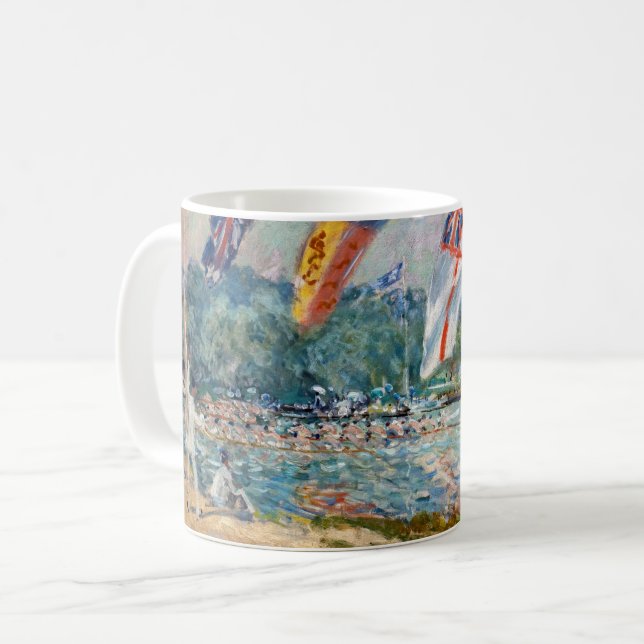 Mug Alfred Sisley - Régate à Molesey (Devant gauche)
