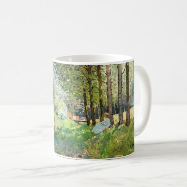 Mug Alfred Sisley - Reposez le long du ruisseau (Devant droit)