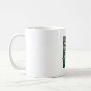 Mug Algérie But Énergie Squelette Attaquant Nations Gr