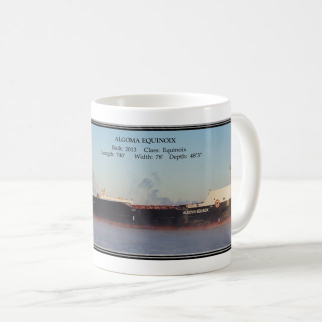 Mug Algoma Equinox muqueuse (Devant droit)
