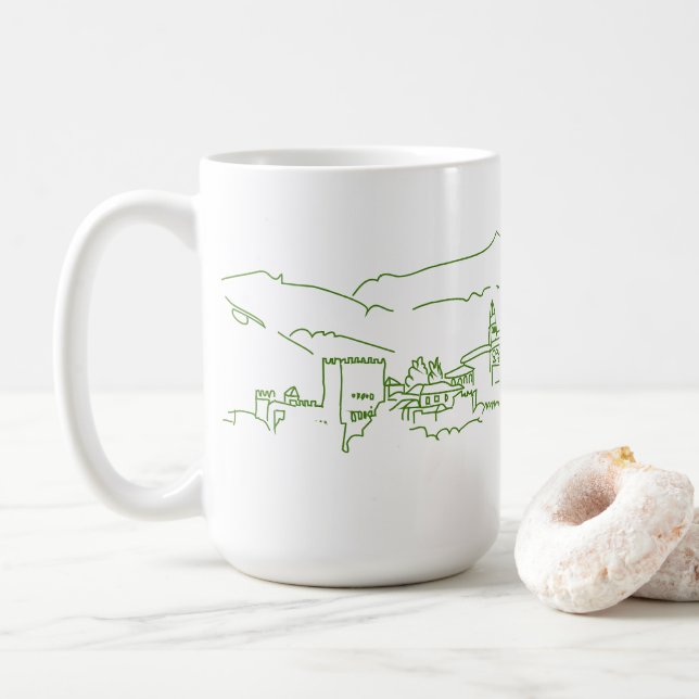 Mug Alhambra coucher de soleil (Avec donut)