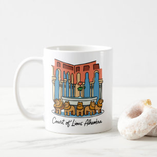 Mug Alhambra Cour des Lions 3