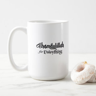 Mug Alhamdulillah pour tout Cadeau islamique minimal