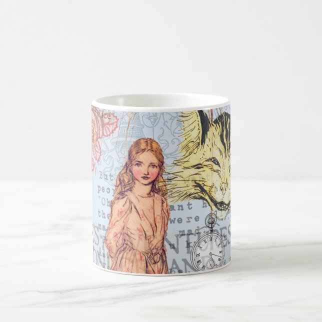 Mug Alice au pays des merveilles Classique Cheshire Ra (Centre)