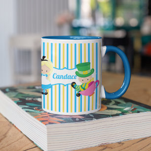Mug Alice au pays des merveilles Cute Custom Tea Party