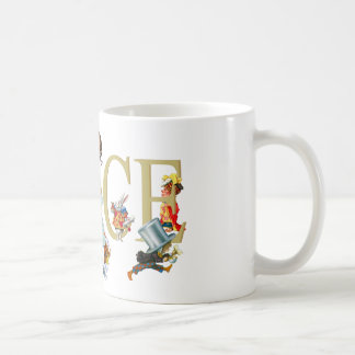 MUG ALICE AU PAYS DES MERVEILLES ET AMIS