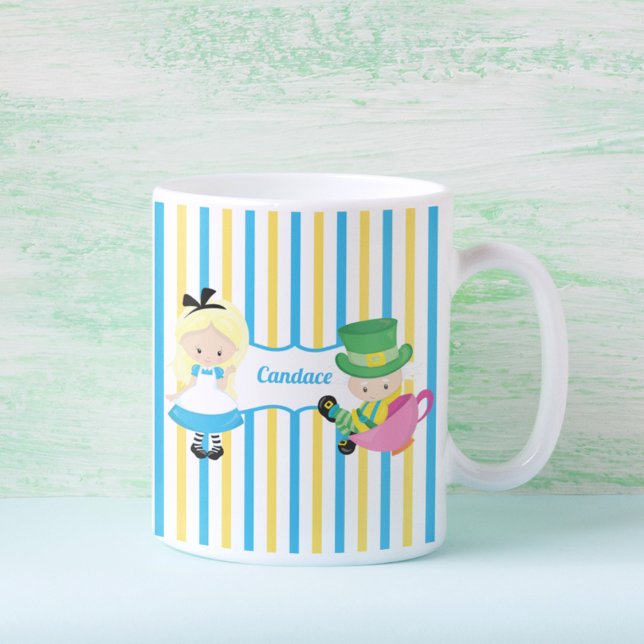Mug Alice au pays des merveilles Jote Kids Monogram Te (Créateur téléchargé)