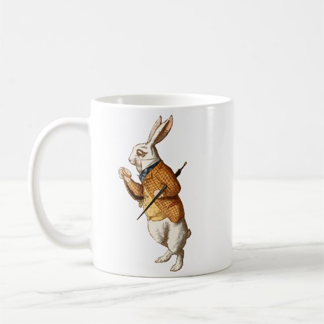 Mug   Alice au pays des merveilles - Lapin Blanc (Gauche)