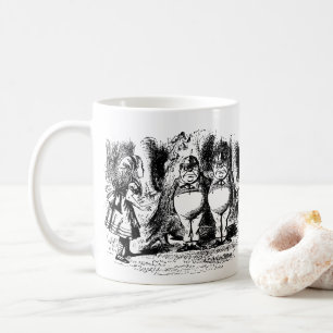 Mug Alice au pays des merveilles vintage, Tweedledum T