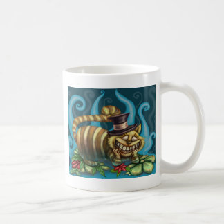 Mug Alice chez le chat de Cheshire du pays des