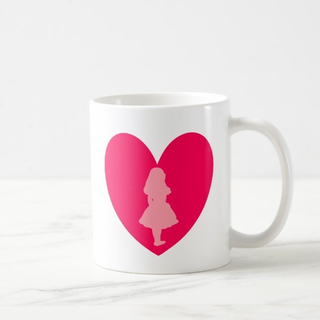 Mug Alice dans l'amour du pays des merveilles (Droite)
