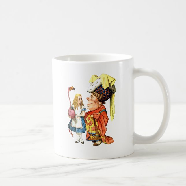 Mug Alice et la duchesse Play Flamingo Croquet (Droite)