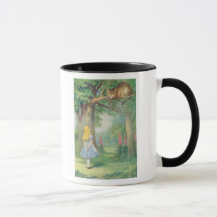 Mug Alice et le chat de Cheshire
