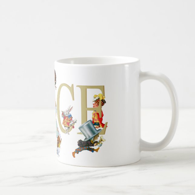 Mug Alice et le pays des merveilles et amis (Droite)