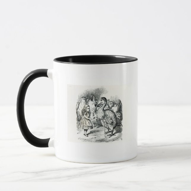 Mug Alice rencontre la dronte (Gauche)
