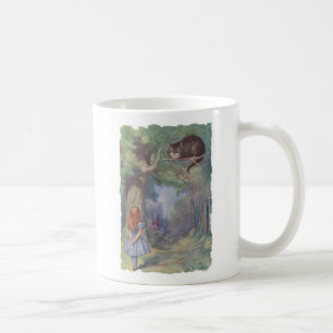 Mug Alice rencontre le chat de Cheshire