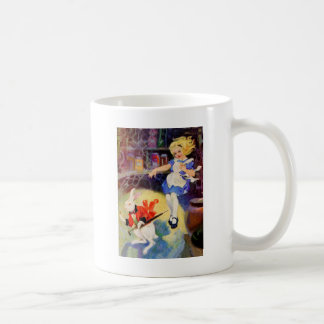 MUG ALICE TOMBE LE TROU DE RABBBIT