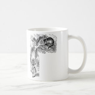 Mug Alice vintage au pays des merveilles, Cheshire Cat