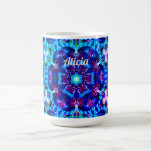 Mug ALICIA ~ Joli Motif de glitterie ~