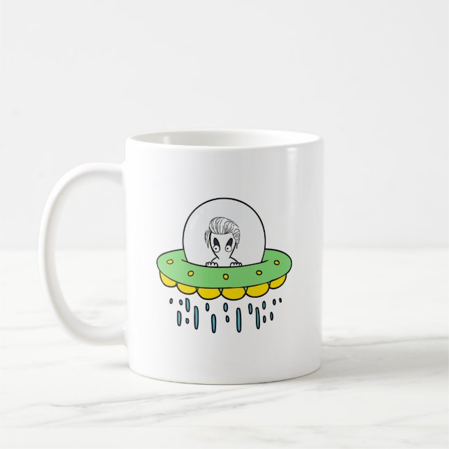 Mug Alien avec Pompadour (Gauche)