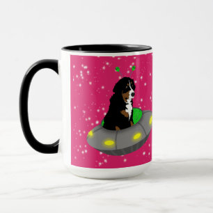 Mug Alien Bernese Mountain Dog