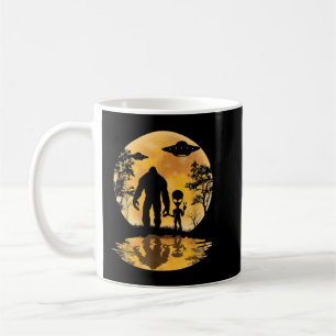 Mug Alien Bigfoot Moon Sasquatch UFO Extraterrestrial