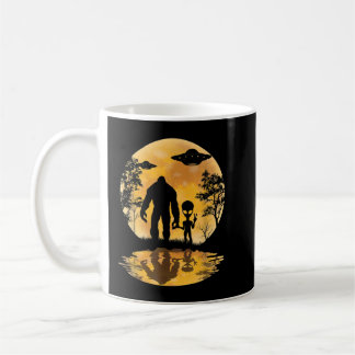 Mug Alien Bigfoot Moon Sasquatch UFO Extraterrestrial