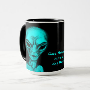 Mug Alien, Bonjour
