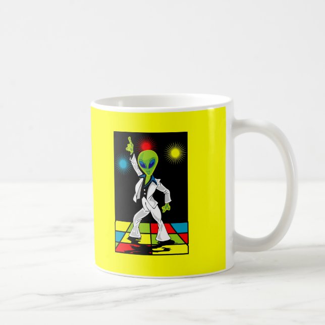 Mug Alien de disco (Droite)