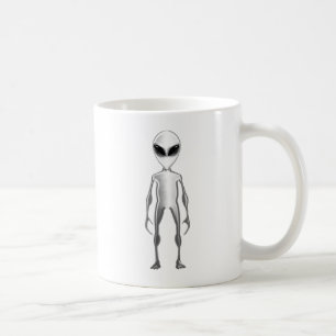 Mug Alien gris