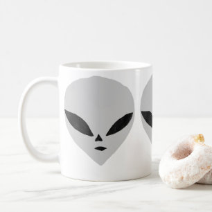 Mug Alien gris