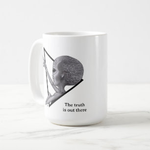 Mug Alien gris, la vérité est là